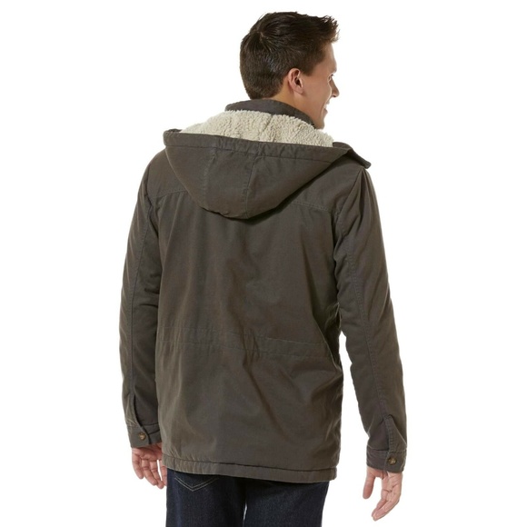 Men's Anorak Jacket Roebuck & Co Hoodie size S M NEW - Picture 2 of 2